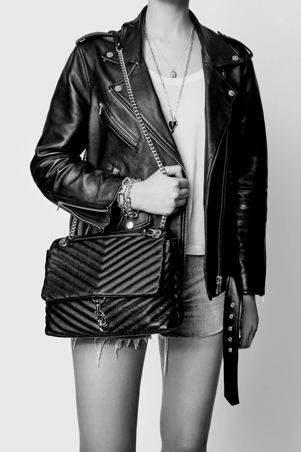 Edie Flap Shoulder with Celestial Studs - Image 5